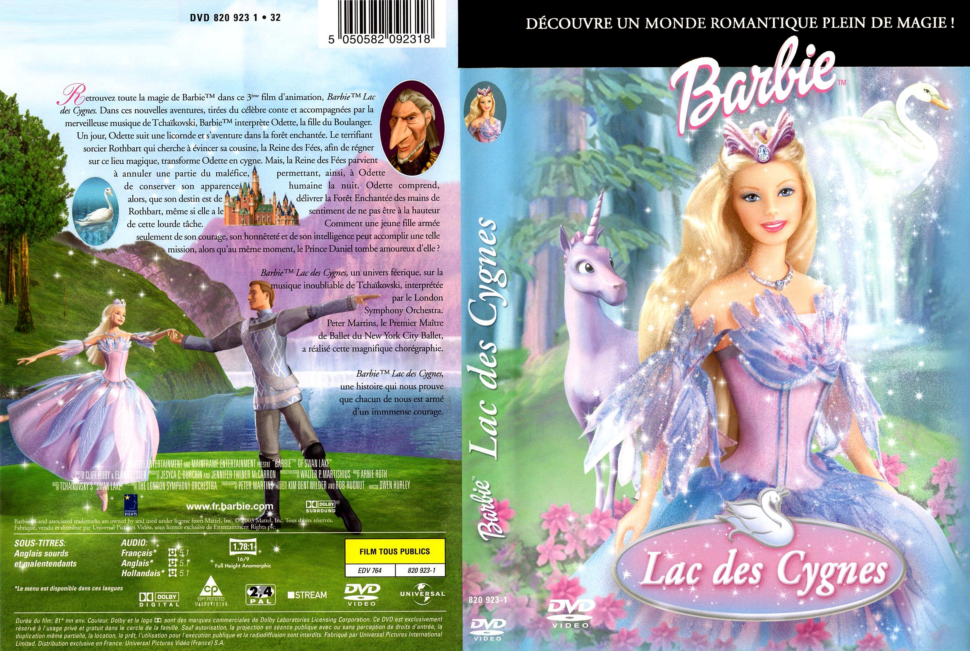 barbie la princesse des cygnes