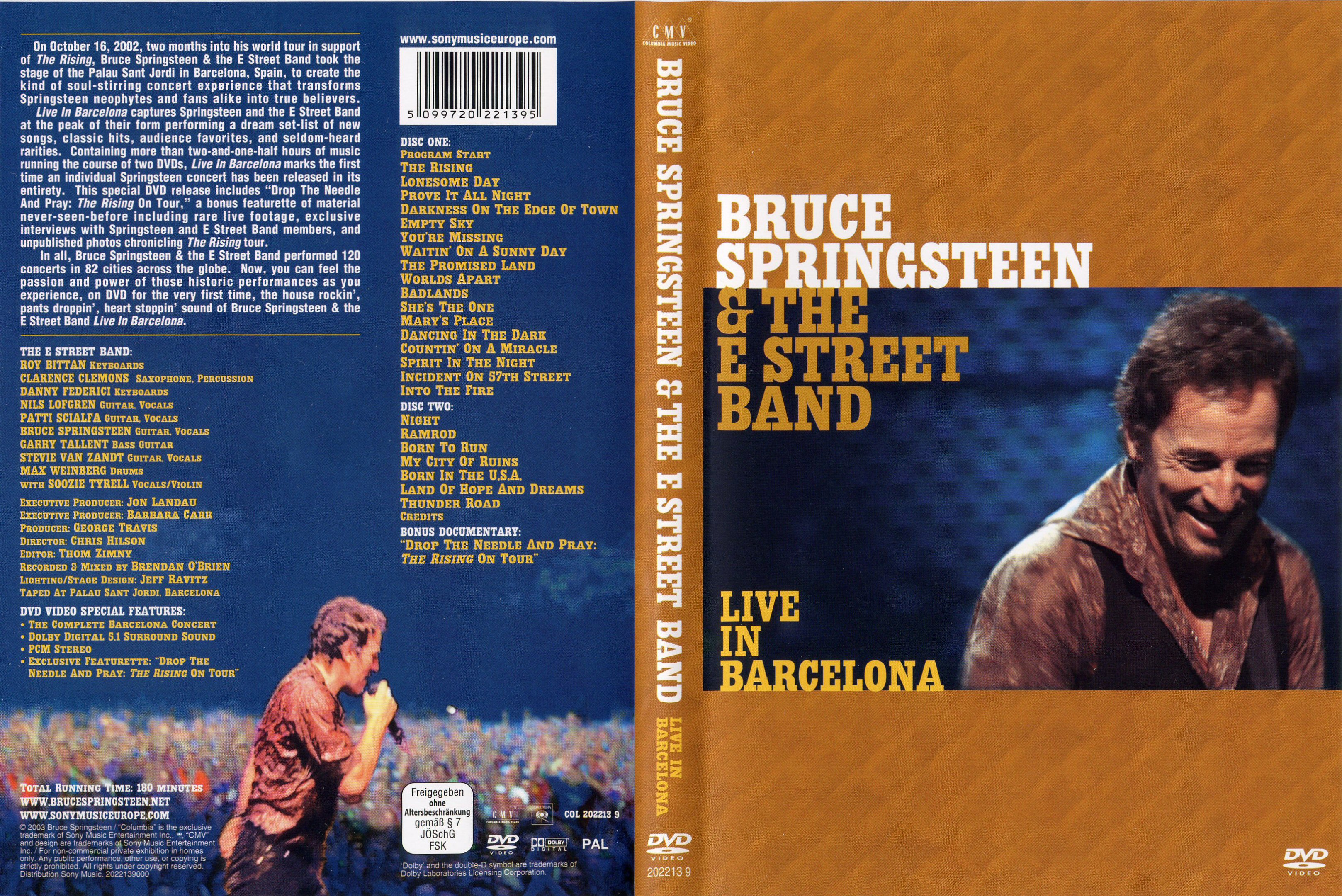 Bruce Springsteen The E Street Band Live1975 85 Bruce Springsteen The E Street Band Live1975 85